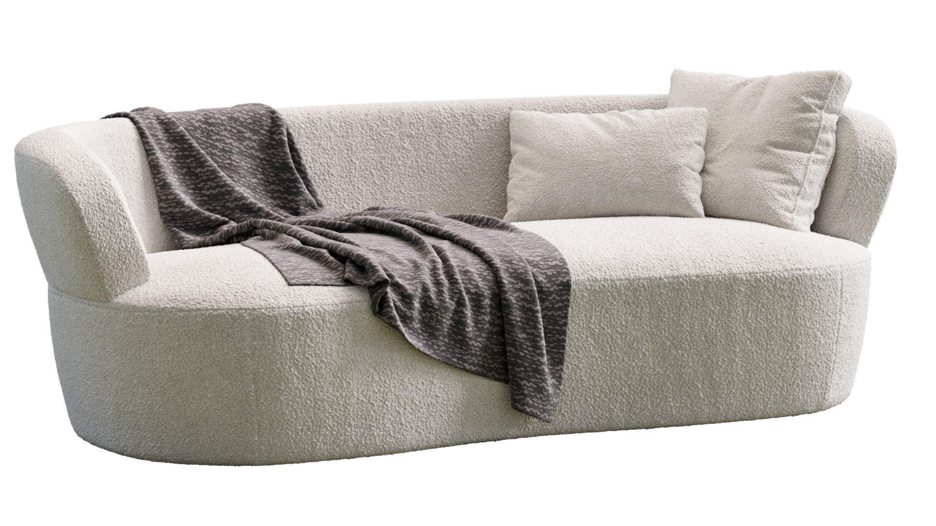 Sofa Joseph By Meridiani 3D model_8