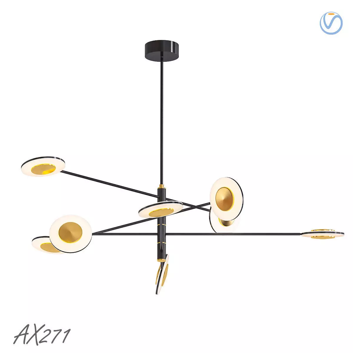 AX271 pendant light 3D model_0