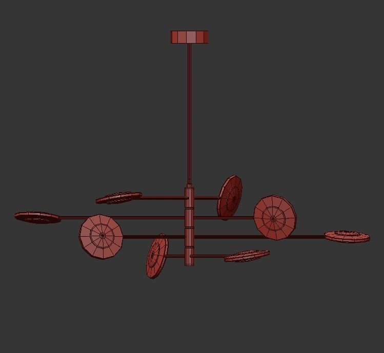 AX271 pendant light 3D model_2