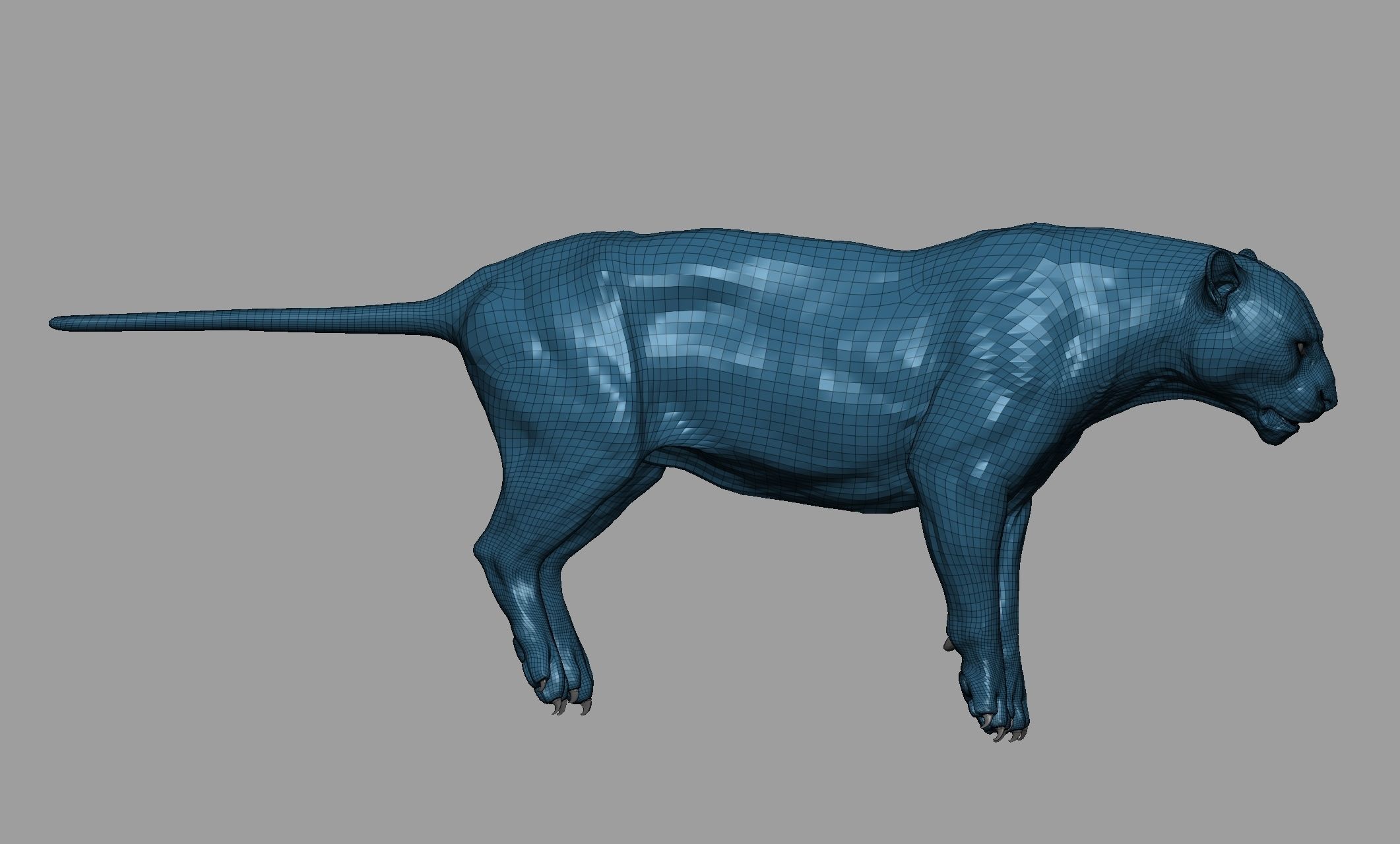 Tiger  VFX Cinematic quality 3D model 3D model_17