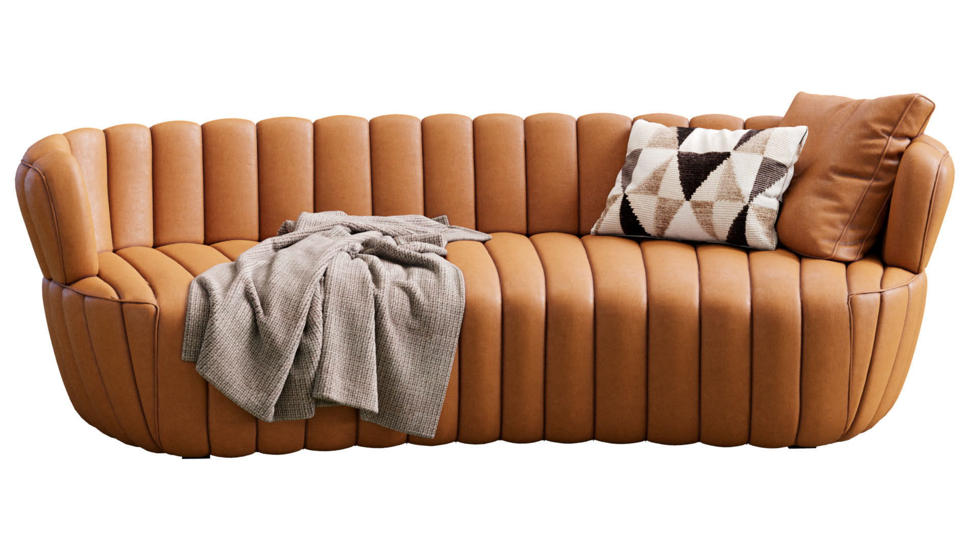 Sofa Joseph By Meridiani 3D model_9