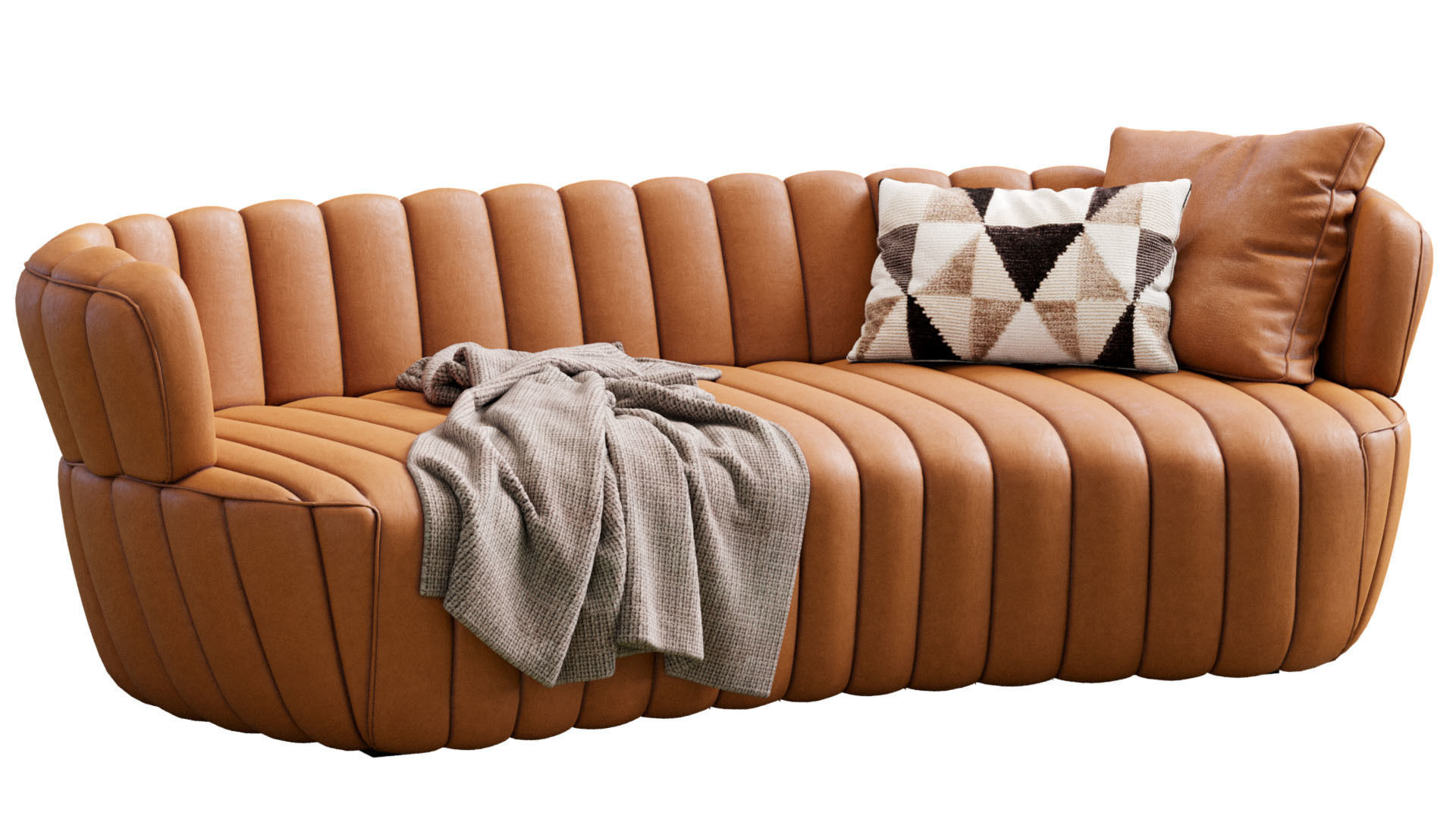 Sofa Joseph By Meridiani 3D model_1