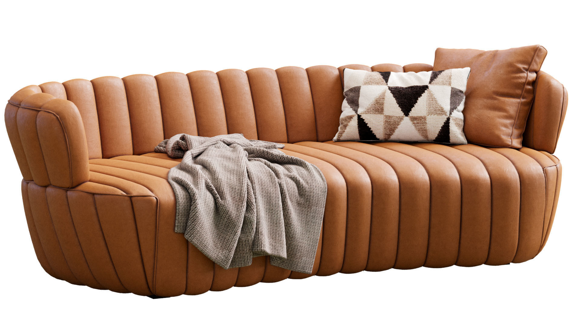 Sofa Joseph By Meridiani 3D model_3