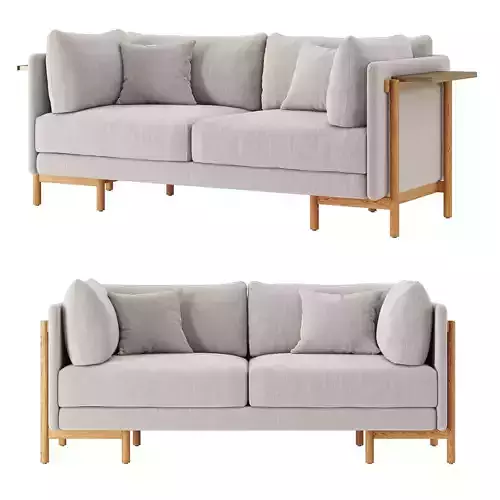 Hammer and Spear Frame sofa with arms