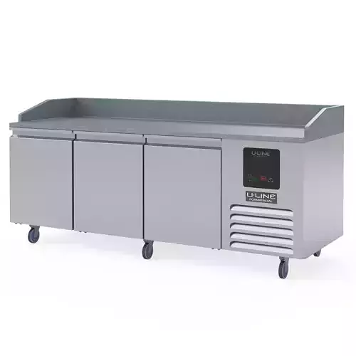 U-Line Pizza Prep Table Refrigerators UCPP488-SS61A 3D model