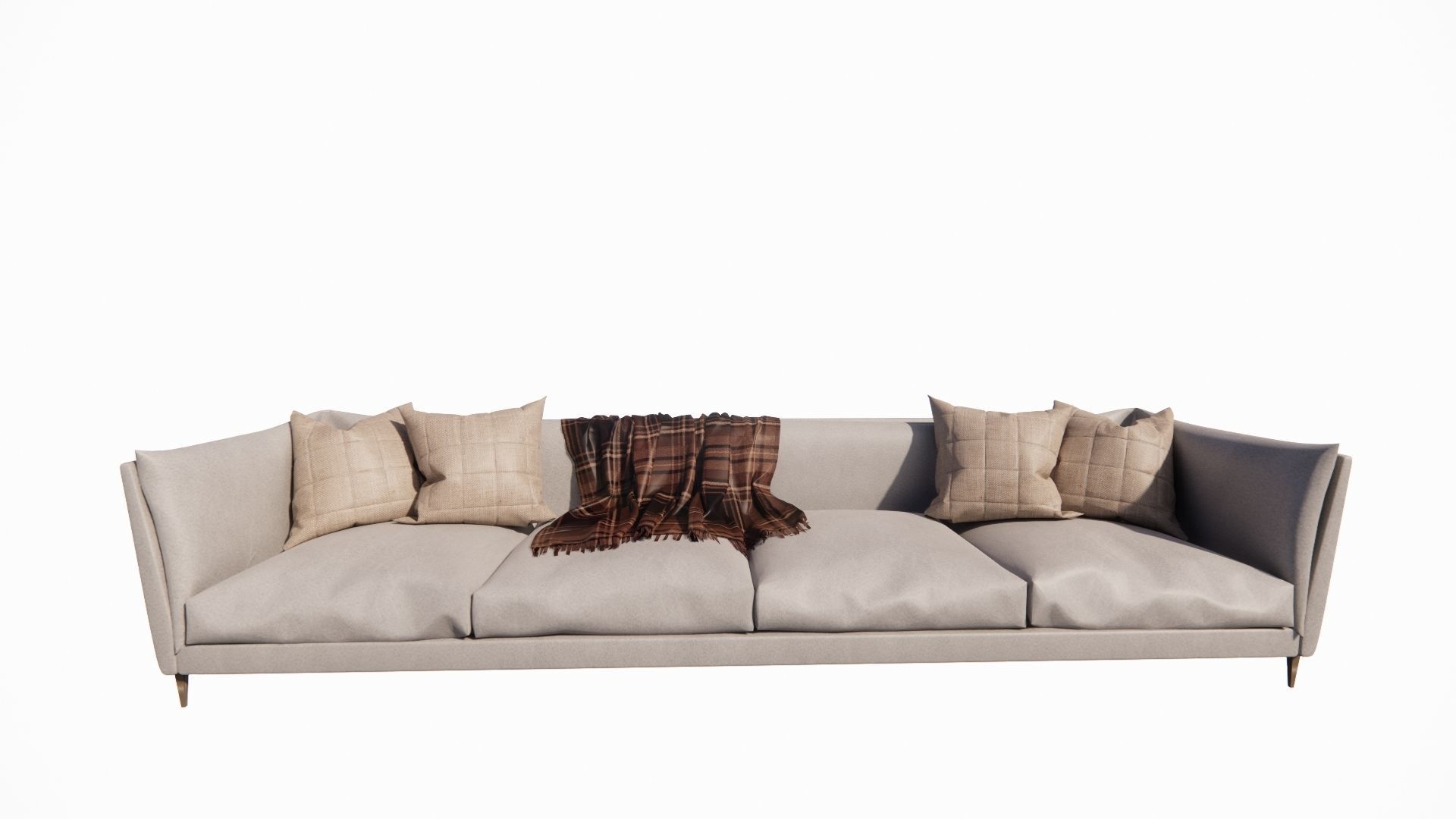 Sofa 3D model Revit 3D print model_3