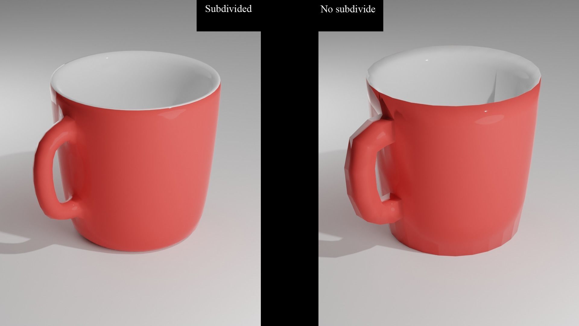 Simple Mug Free 3D model_4