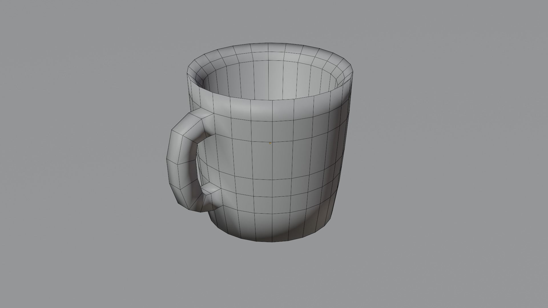 Simple Mug Free 3D model_6