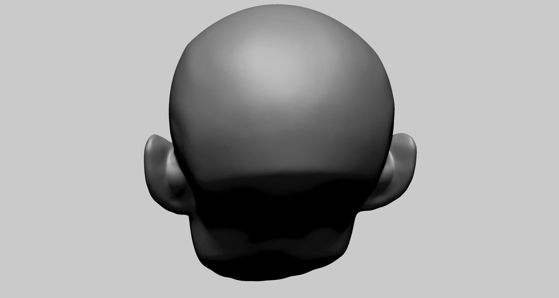Base Head Anatomy 3D print model_4