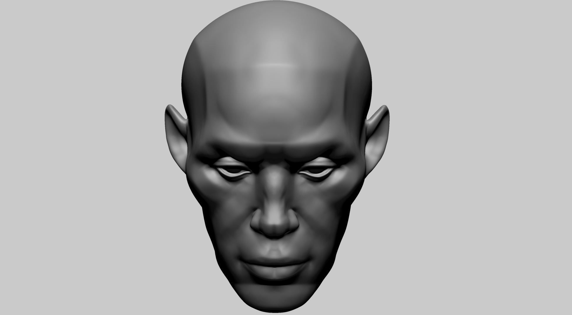 Base Head Anatomy 3D print model_7