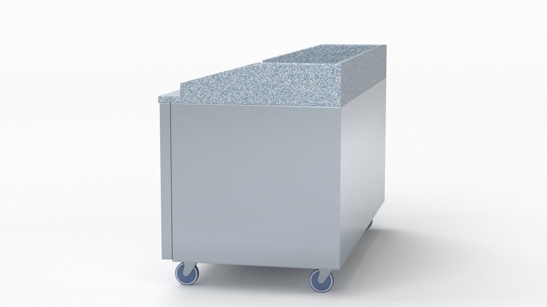 U-Line Pizza Prep Table Refrigerators UCPP466 SS61A 3D model_25