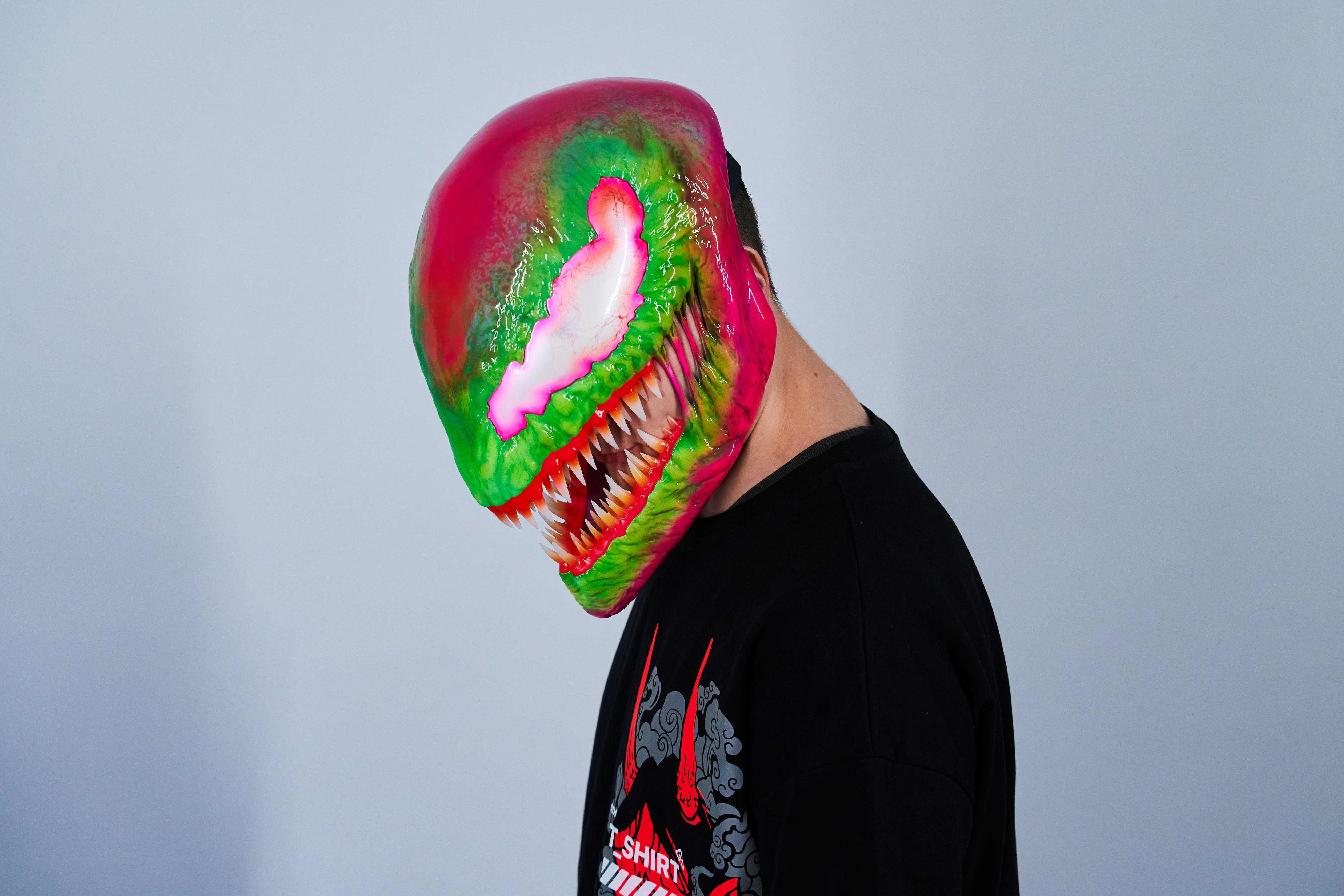 Carnage mask form Venom2 Let There be Carnage Full Face Hallowen 3D print model_10
