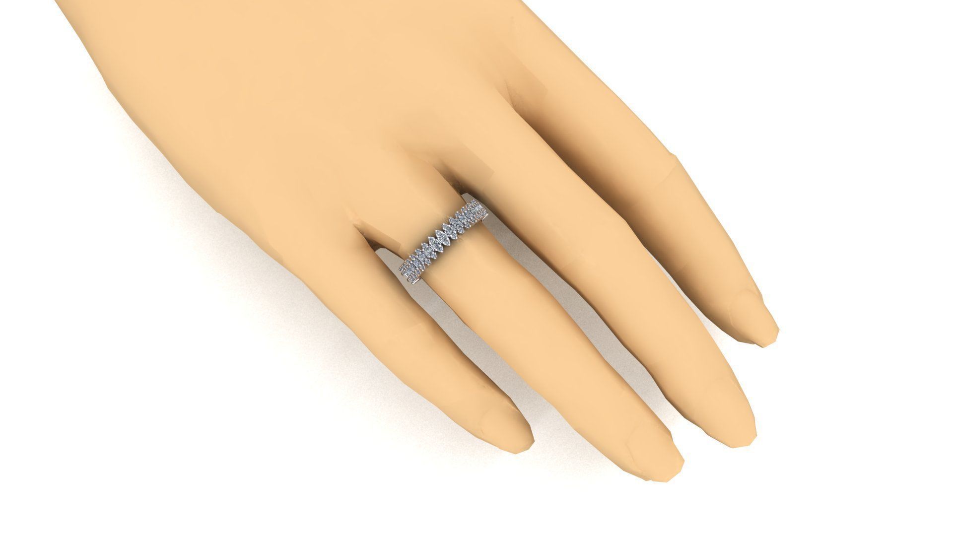 Alianca navete inteira 3D print model_2