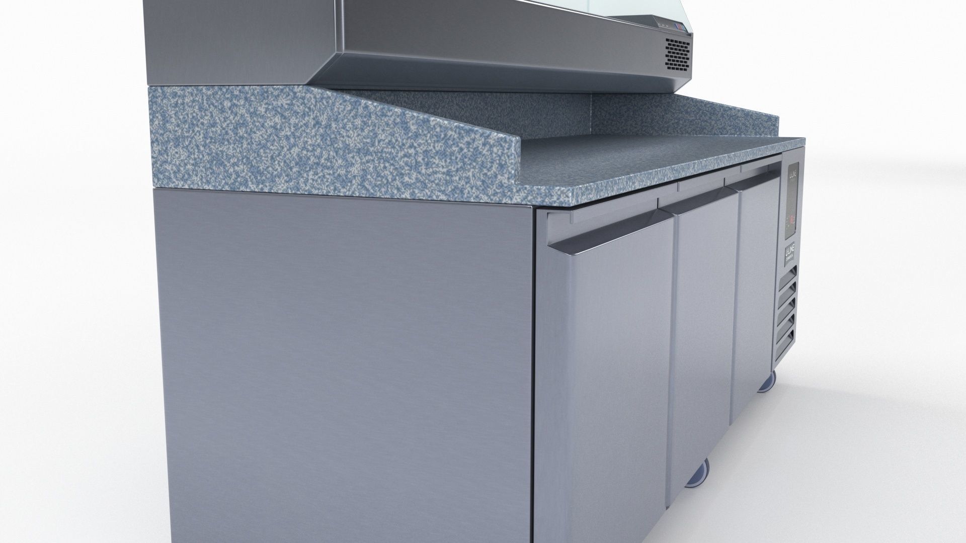 U-Line Pizza Prep Table Refrigerators UCPP588-SS61A 3D model_14
