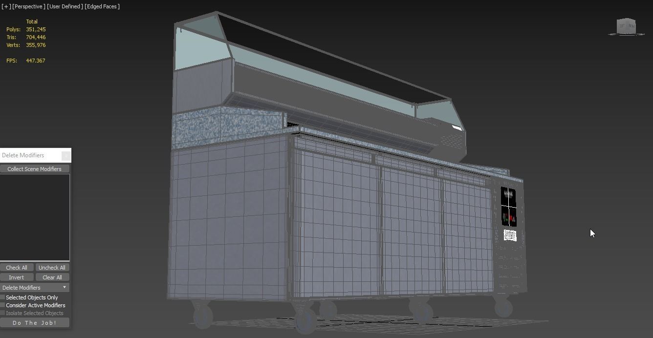 U-Line Pizza Prep Table Refrigerators UCPP588-SS61A 3D model_6