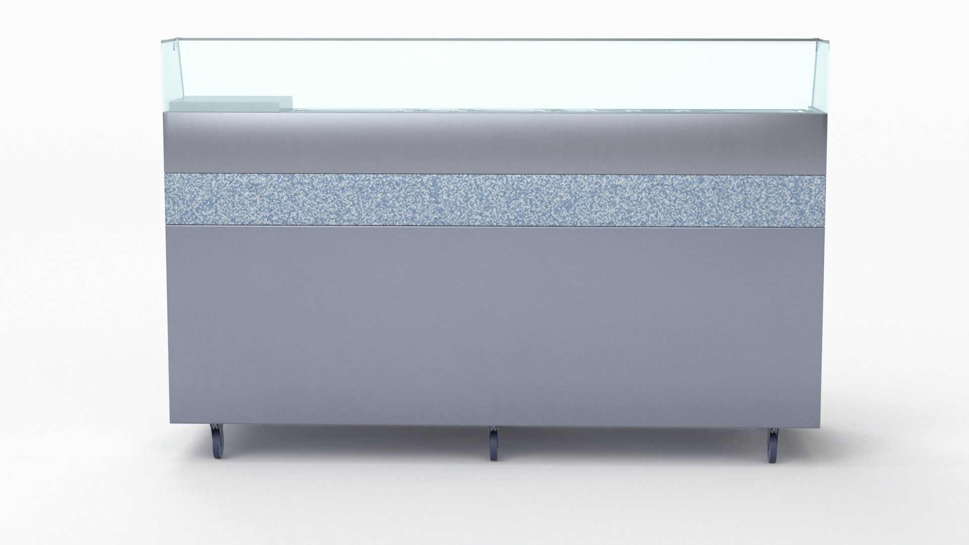 U-Line Pizza Prep Table Refrigerators UCPP588-SS61A 3D model_23