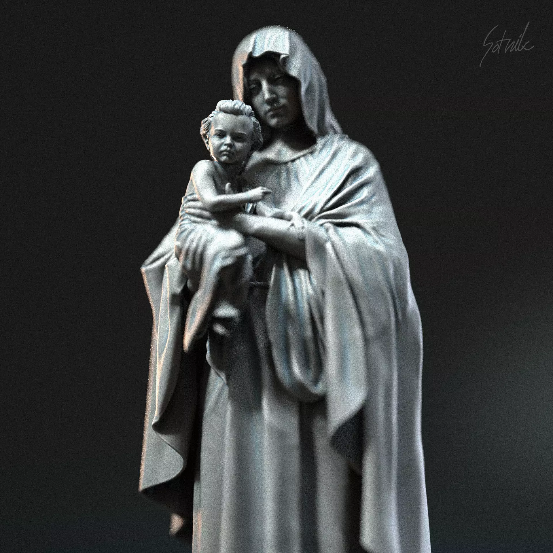Mother Maria 02 3D print model