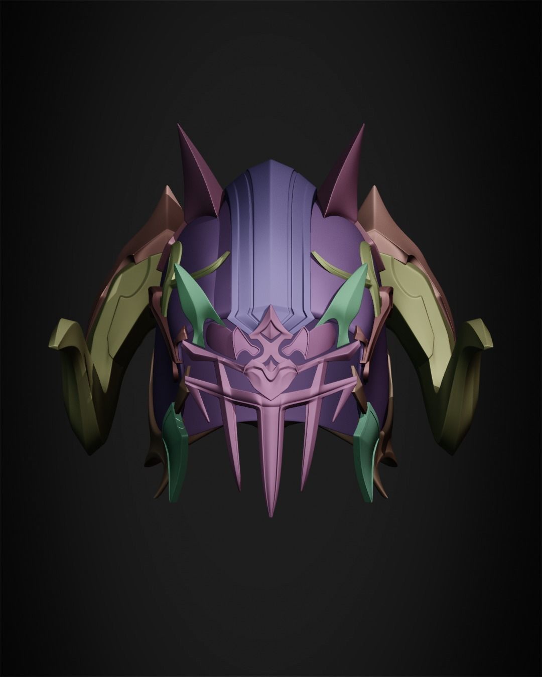 Final Fantasy 14 Chaos Full Armor for Cosplay 3D print model_55