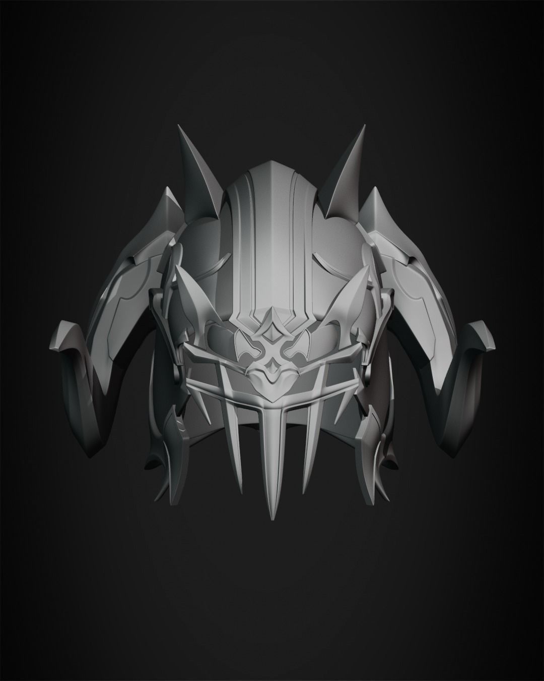 Final Fantasy 14 Chaos Full Armor for Cosplay 3D print model_36