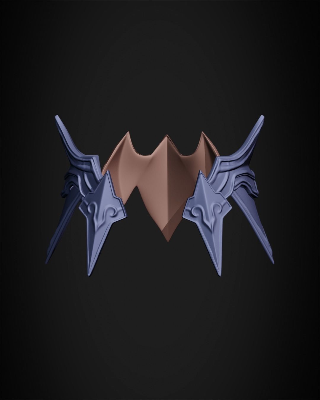 Final Fantasy 14 Chaos Full Armor for Cosplay 3D print model_44