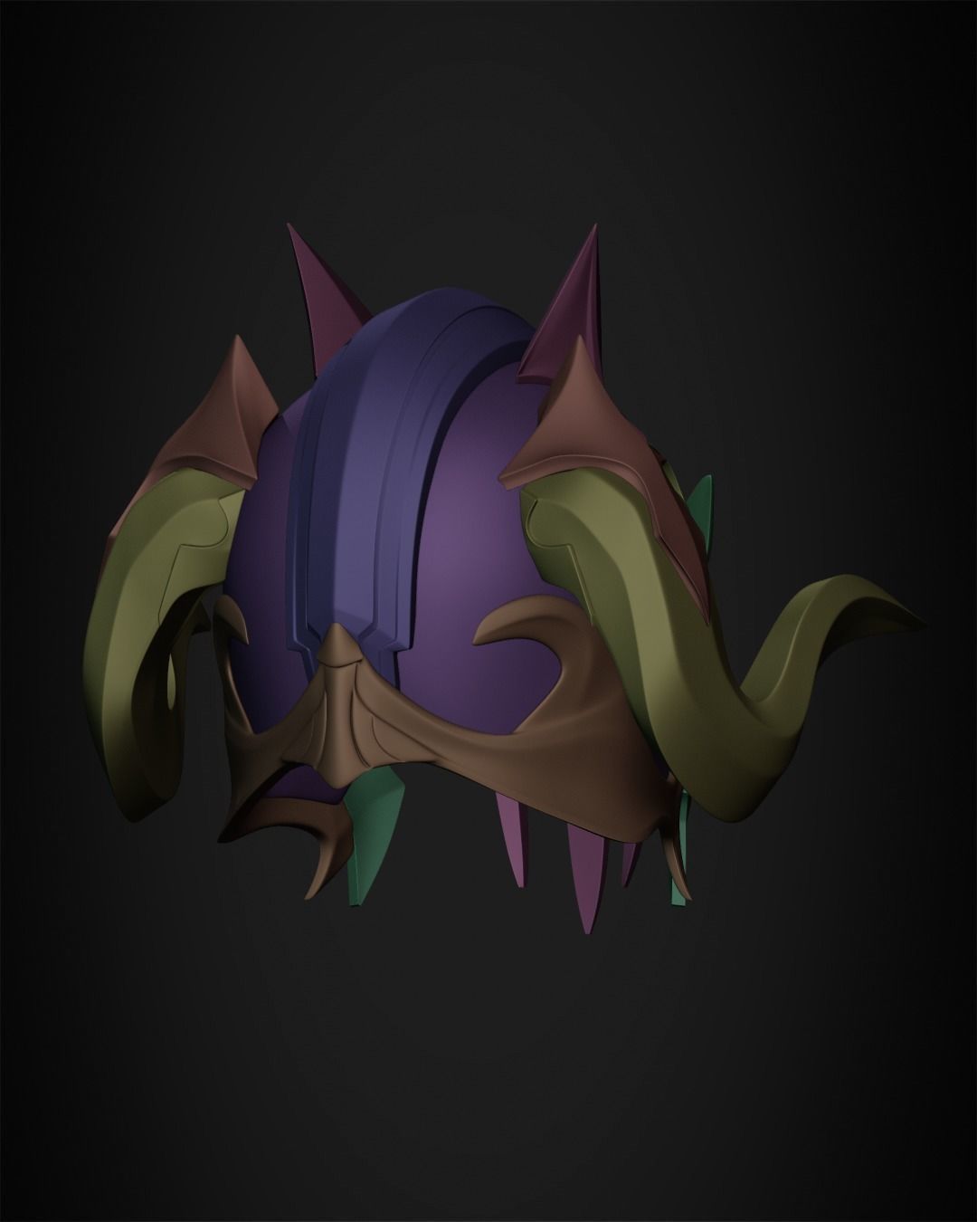 Final Fantasy 14 Chaos Full Armor for Cosplay 3D print model_59