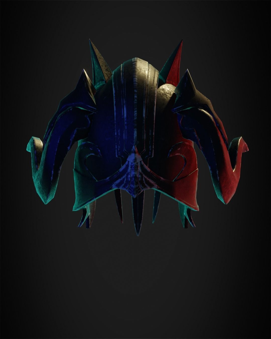 Final Fantasy 14 Chaos Full Armor for Cosplay 3D print model_28