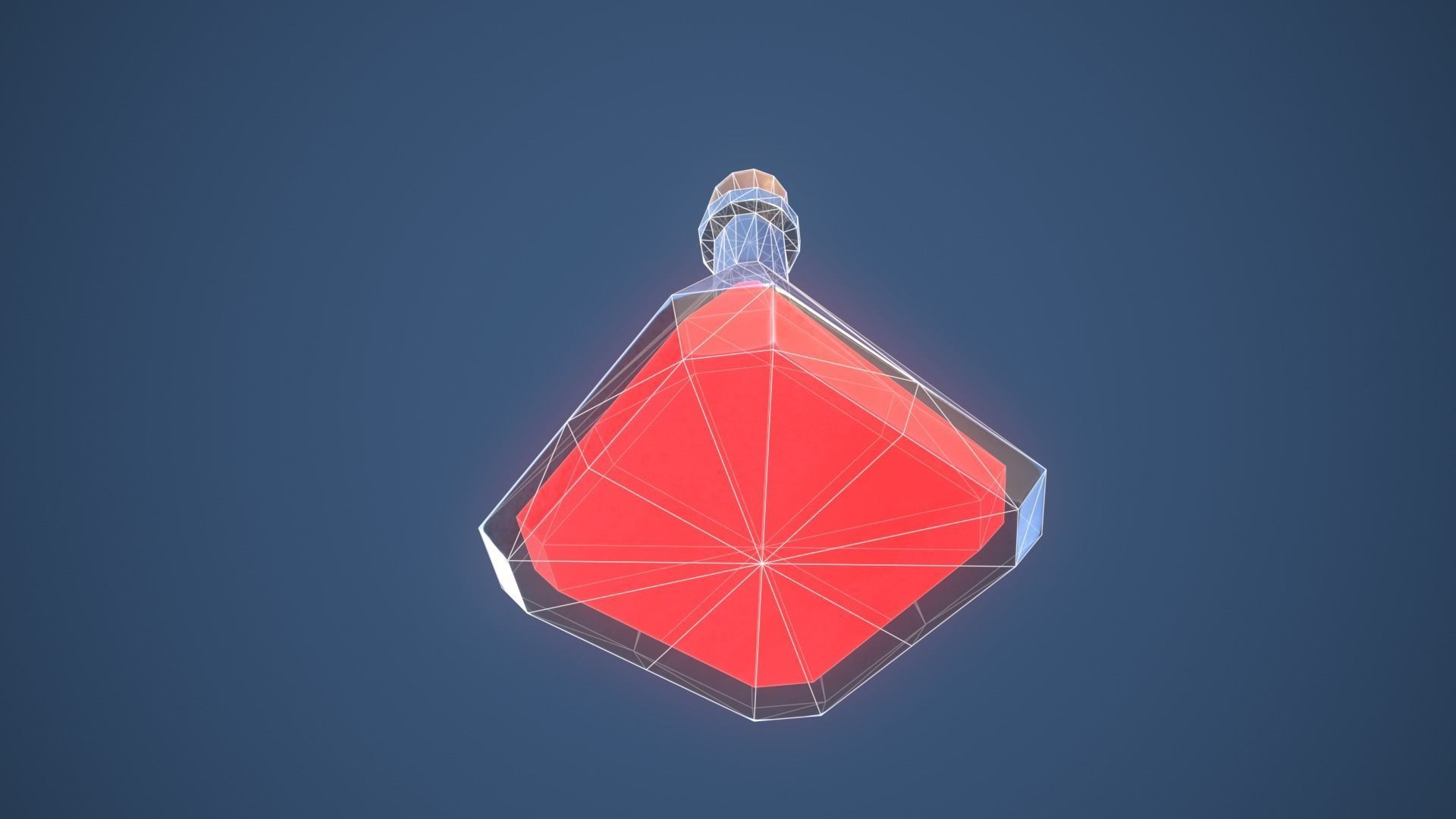 Stylized Magic Alchemy Potion Low-poly 3D model_7