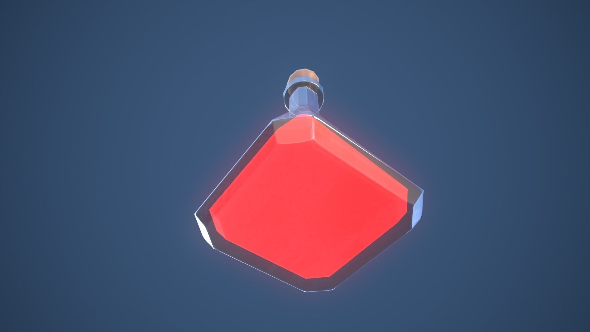 Stylized Magic Alchemy Potion Low-poly 3D model_6