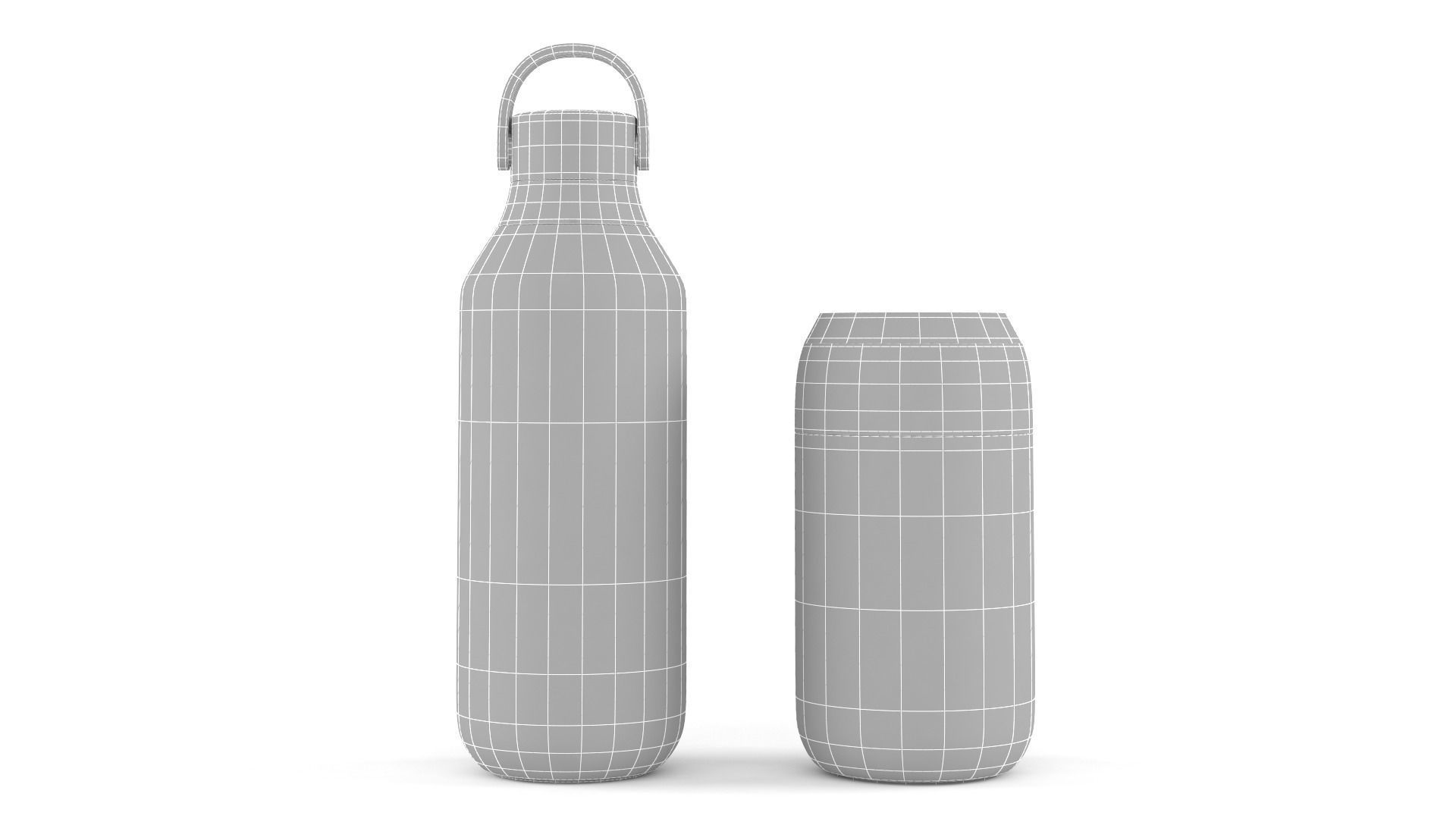 Water Bottles 3D model_7