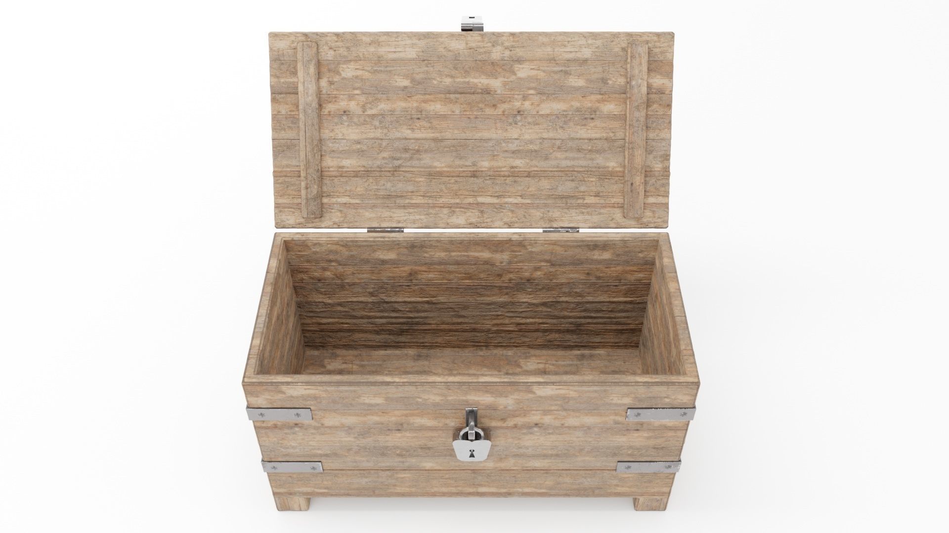 Medieval Chests Pack 3D model_17