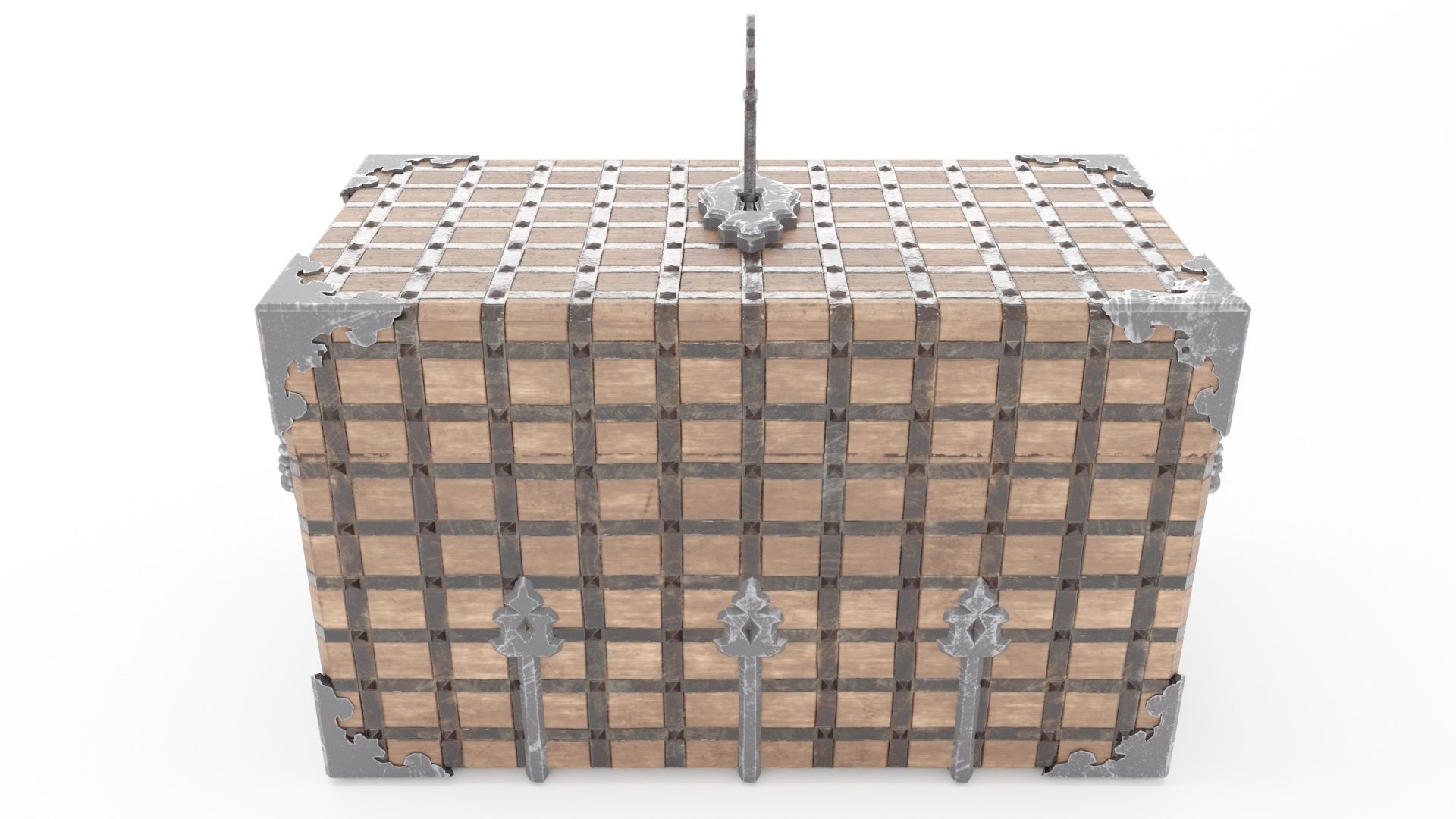 Medieval Chests Pack 3D model_39
