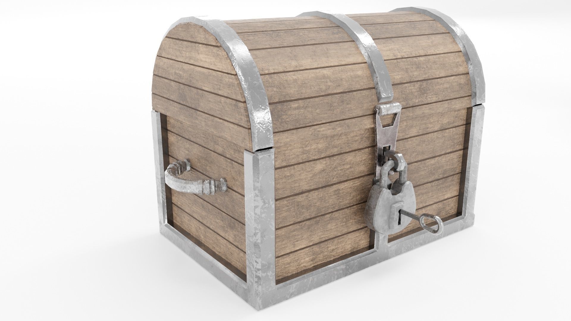 Medieval Chests Pack 3D model_19