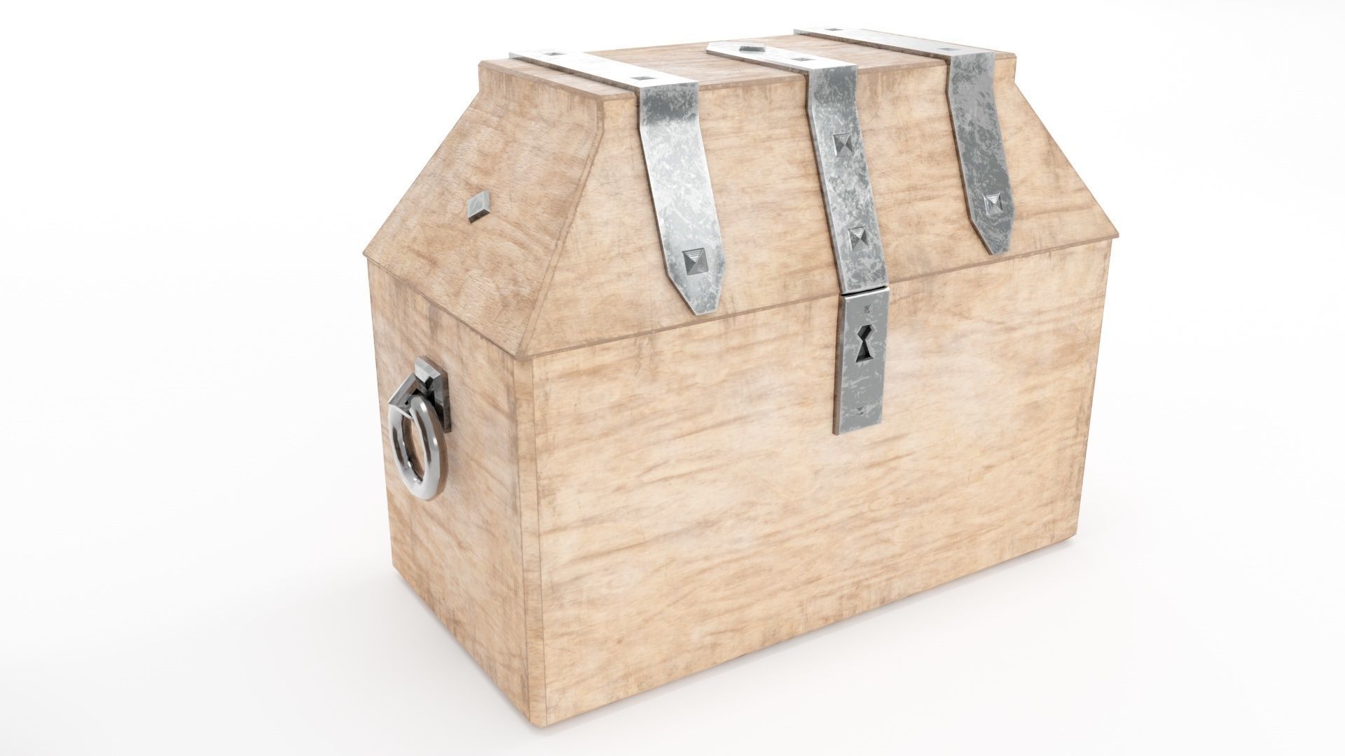 Medieval Chests Pack 3D model_25