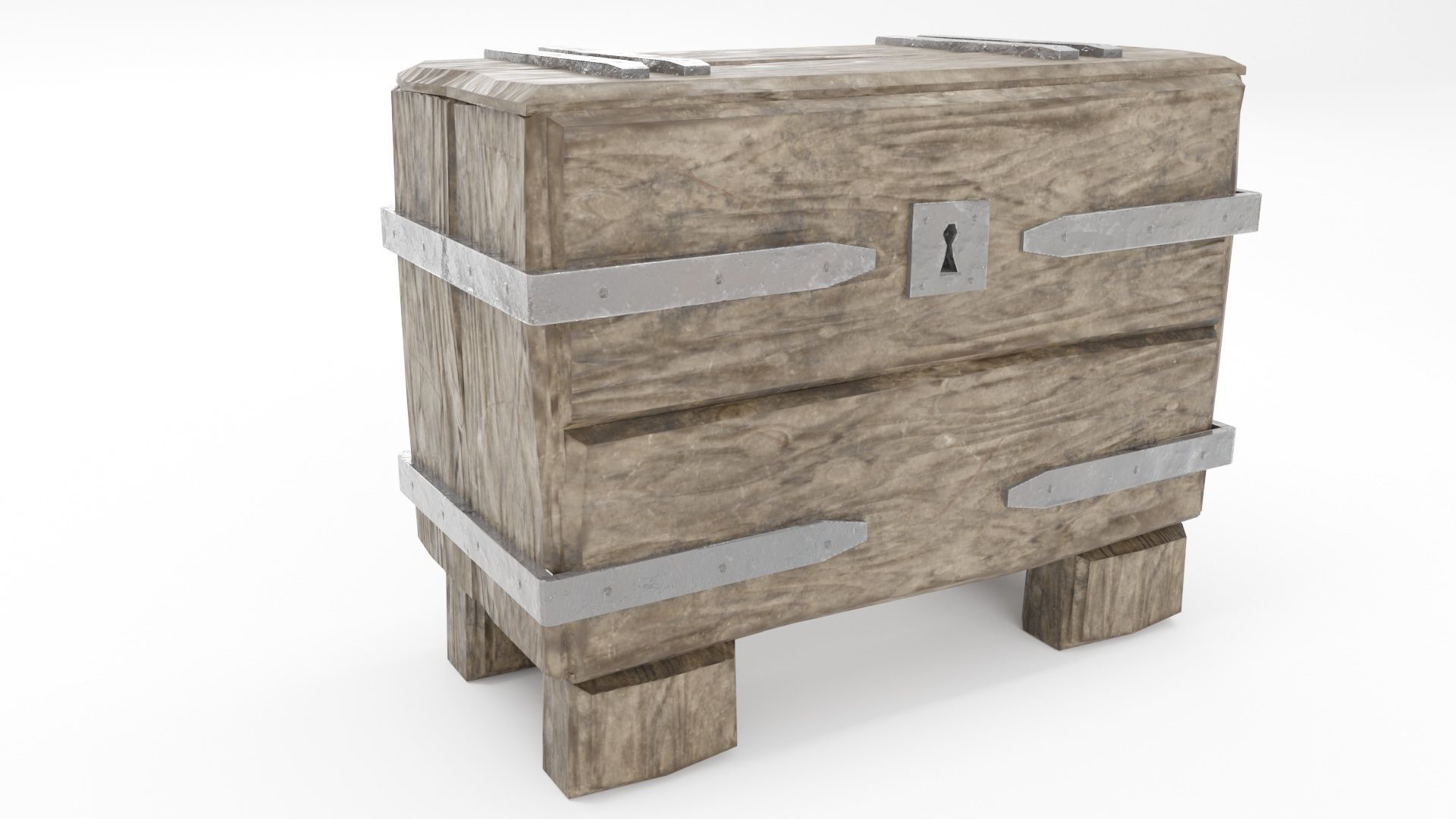 Medieval Chests Pack 3D model_31