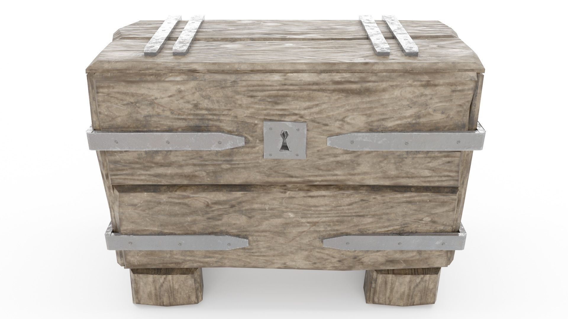 Medieval Chests Pack 3D model_33