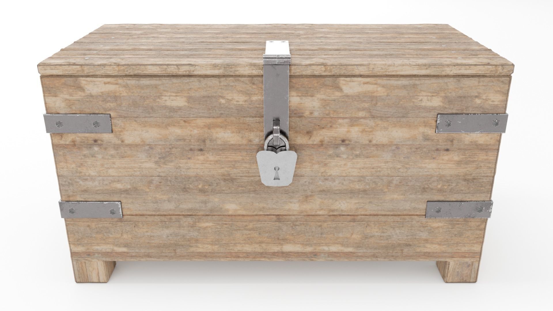 Medieval Chests Pack 3D model_15