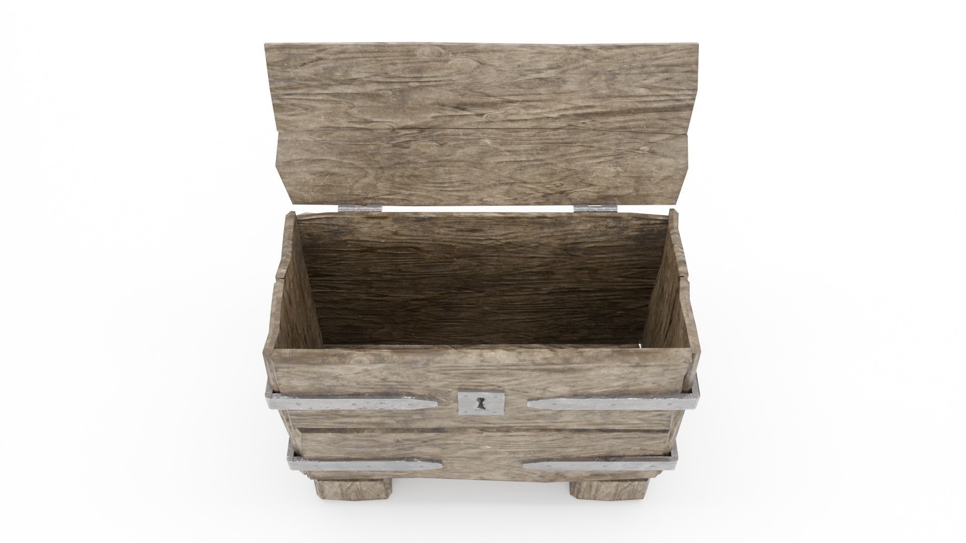 Medieval Chests Pack 3D model_35