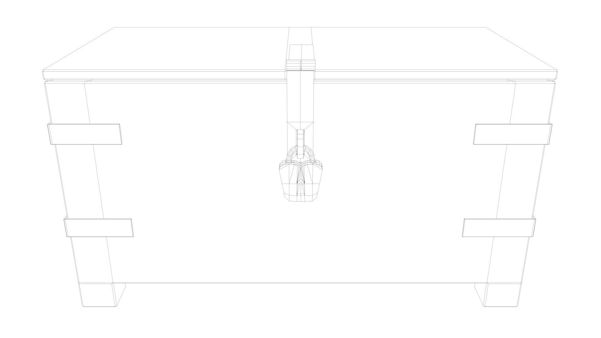 Medieval Chests Pack 3D model_16