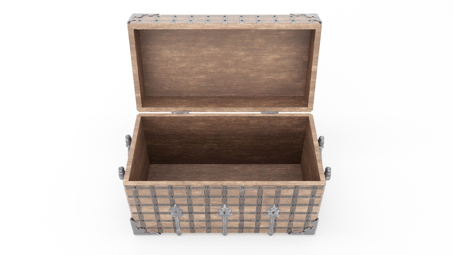 Medieval Chests Pack 3D model_41