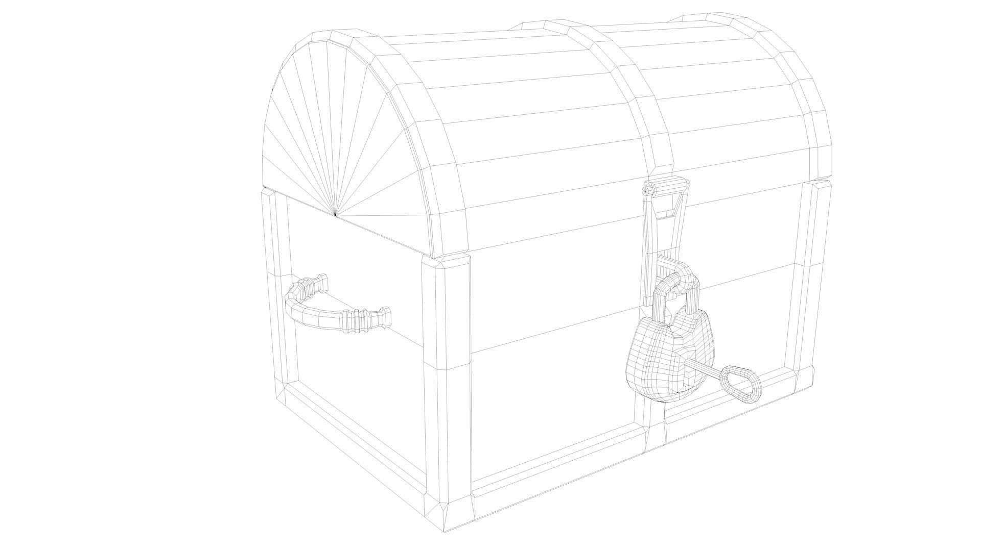 Medieval Chests Pack 3D model_20
