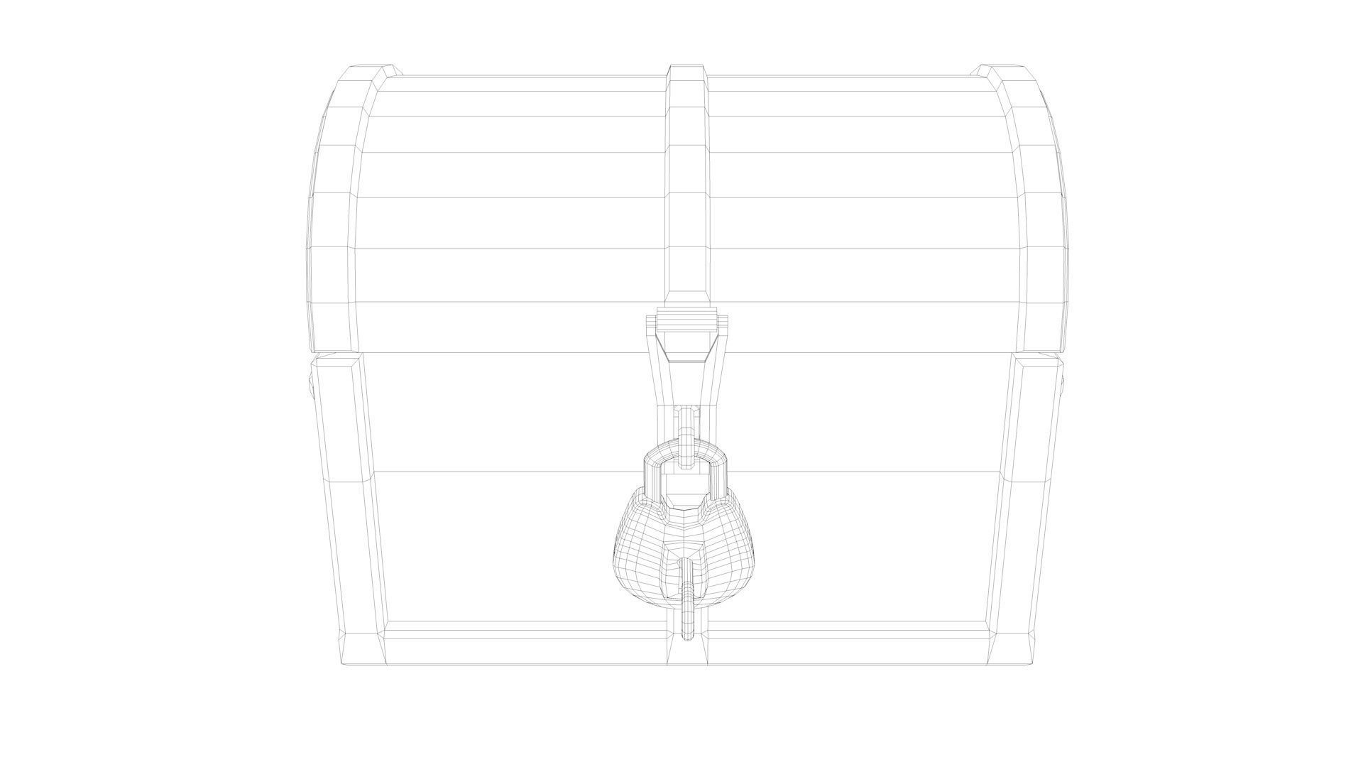 Medieval Chests Pack 3D model_22