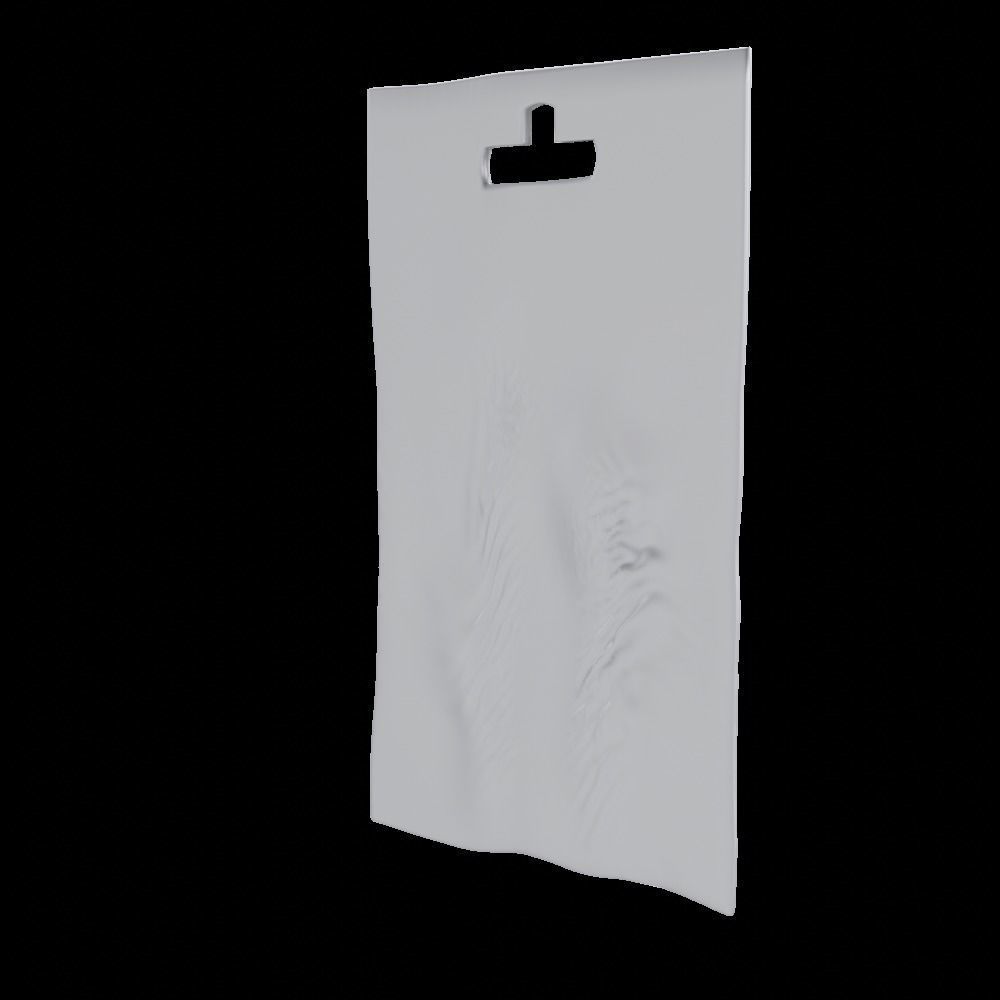 Vacuum-Packed Cannabis Weed Bag 3D model_2