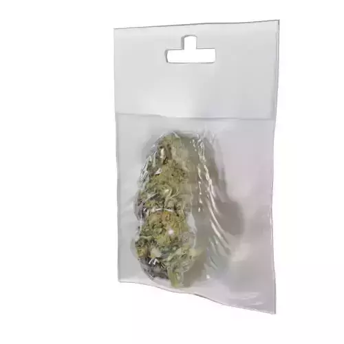 Vacuum-Packed Cannabis Weed Bag