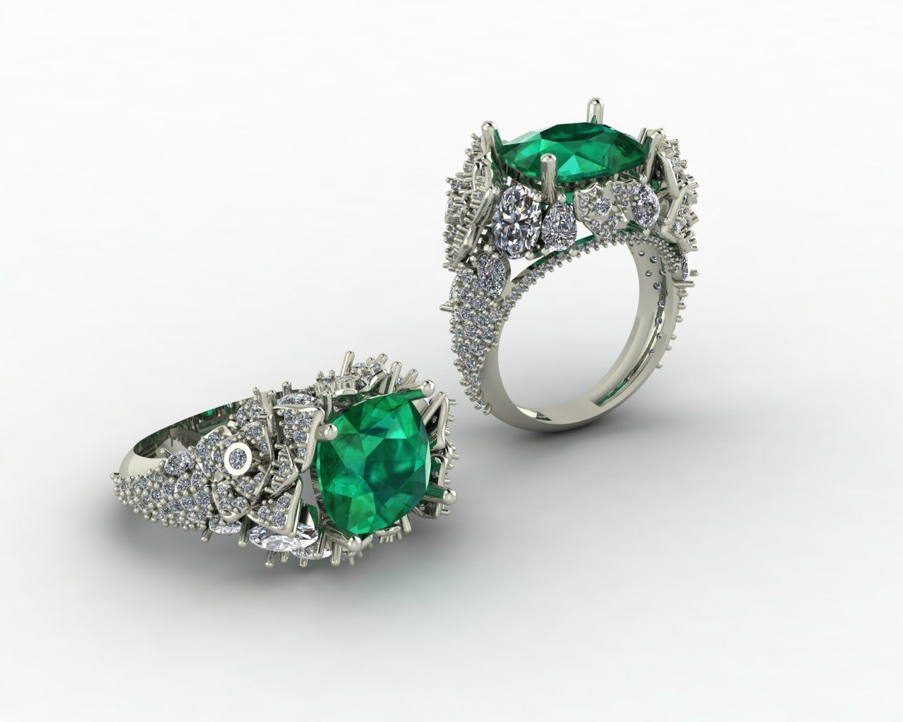 Big jewelry ring 3D print model_13