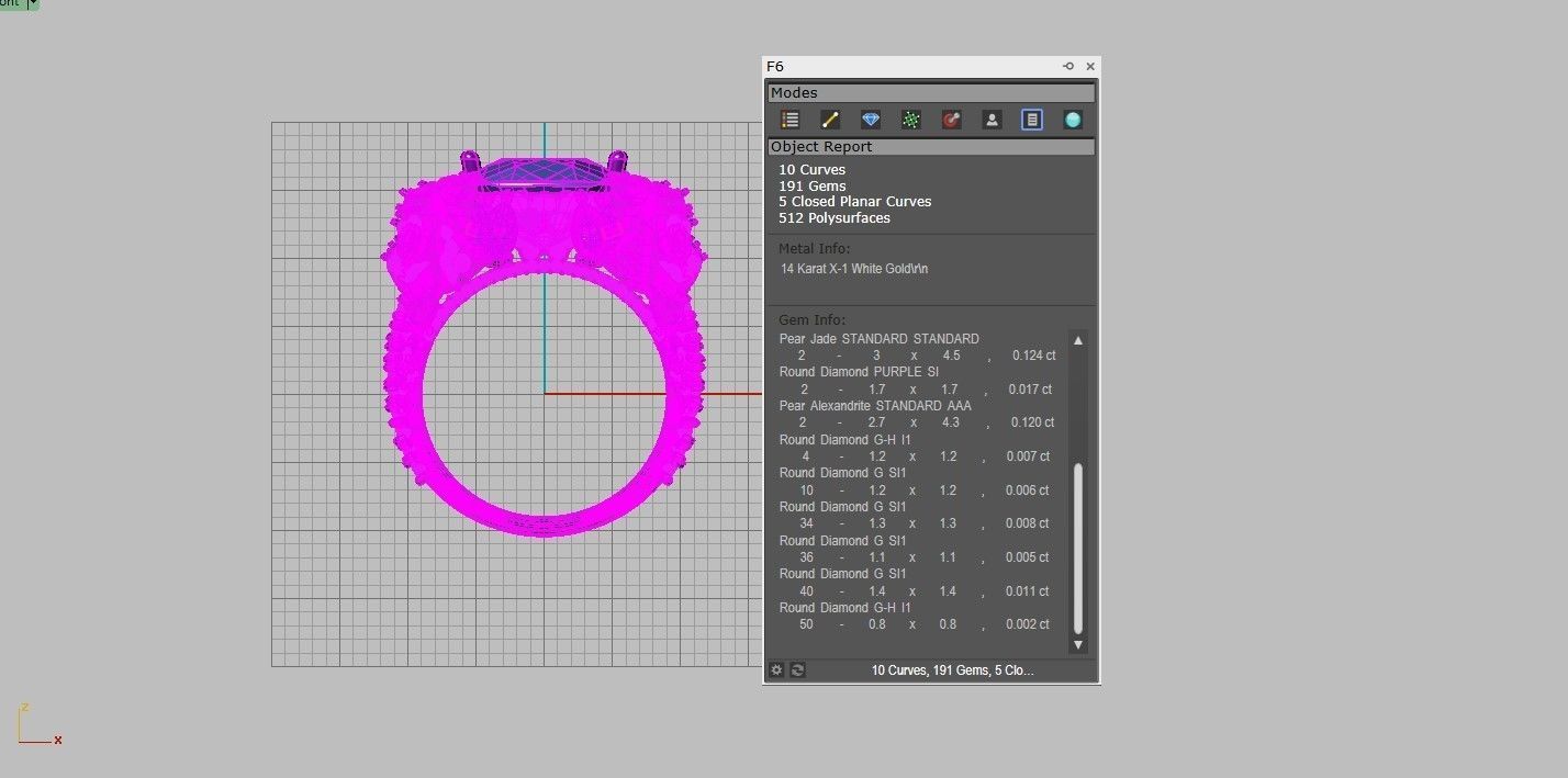 Big jewelry ring 3D print model_9