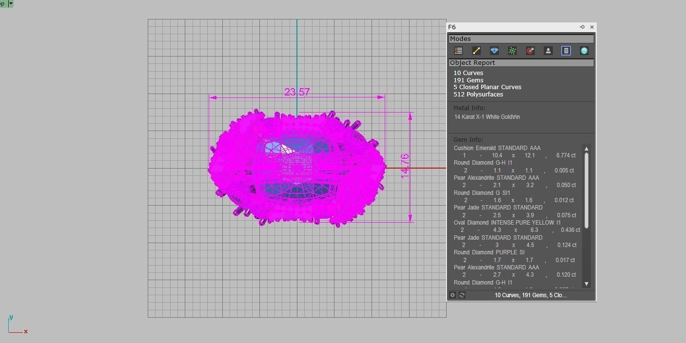 Big jewelry ring 3D print model_8