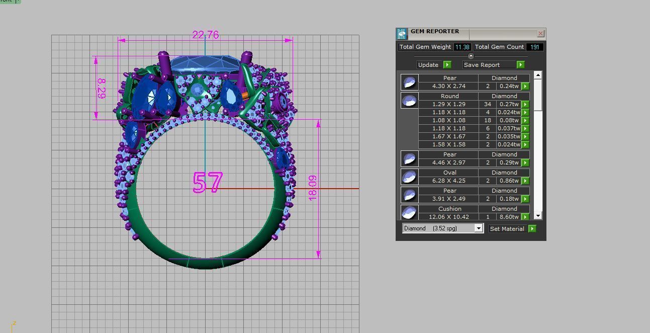 Big jewelry ring 3D print model_10