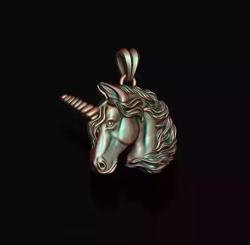 Unicorn pendant