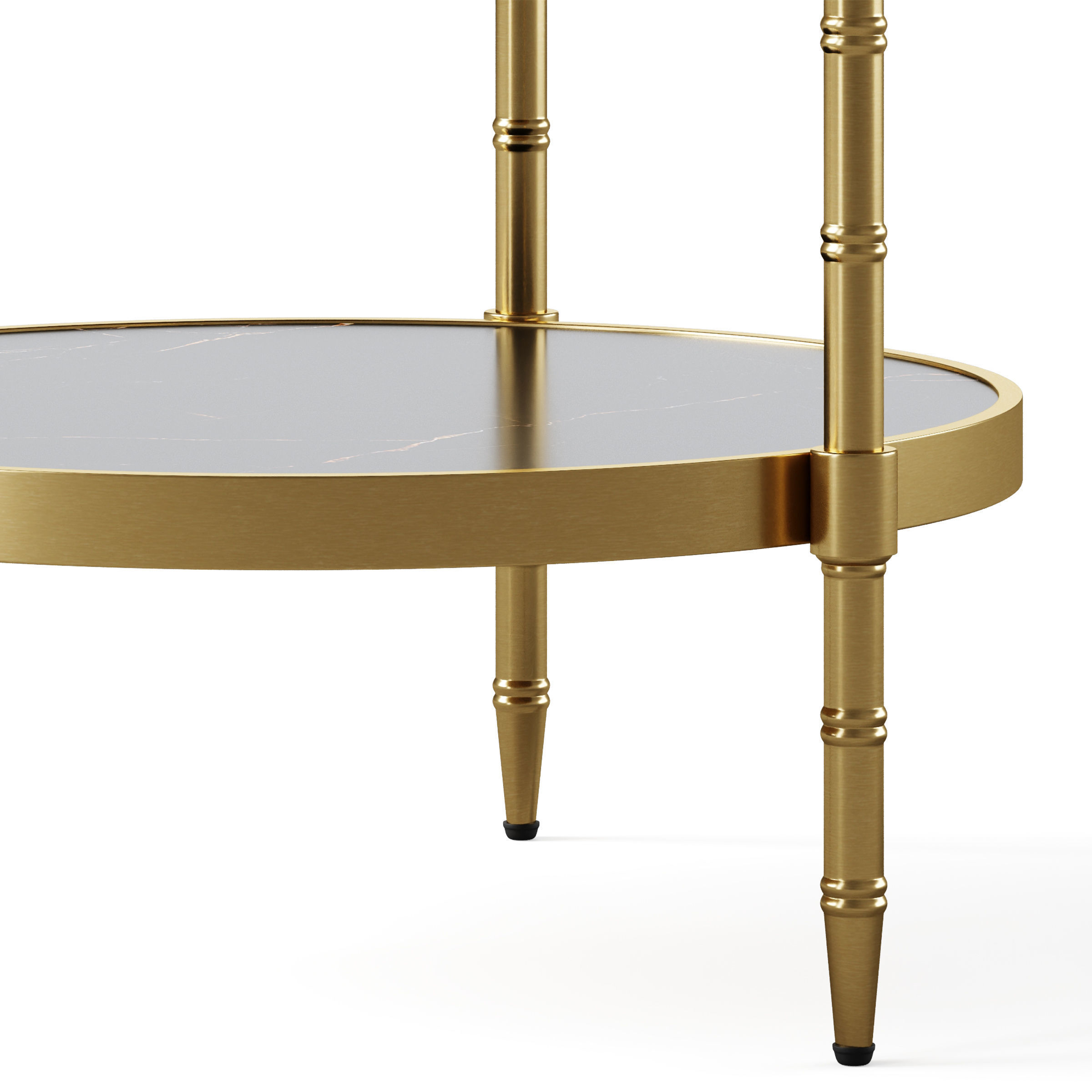 Coffee table Marble by Cosmo 3D model_3