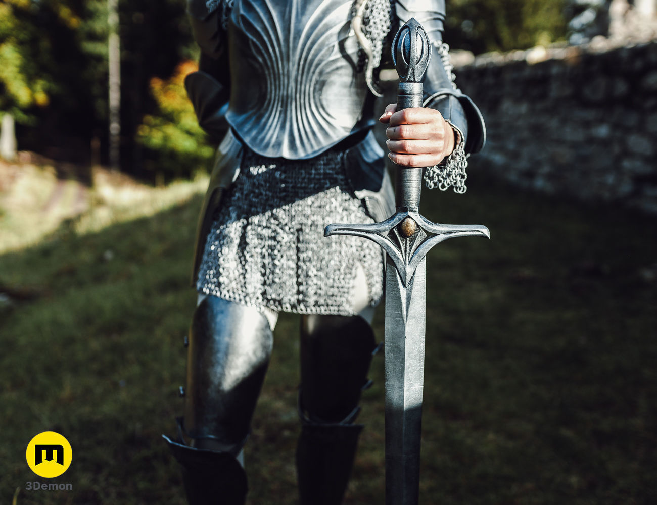 Galadriels Sword and Scabbard - Rings of Power 3D print model_1